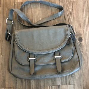SOLD Grey Crossbody Bag